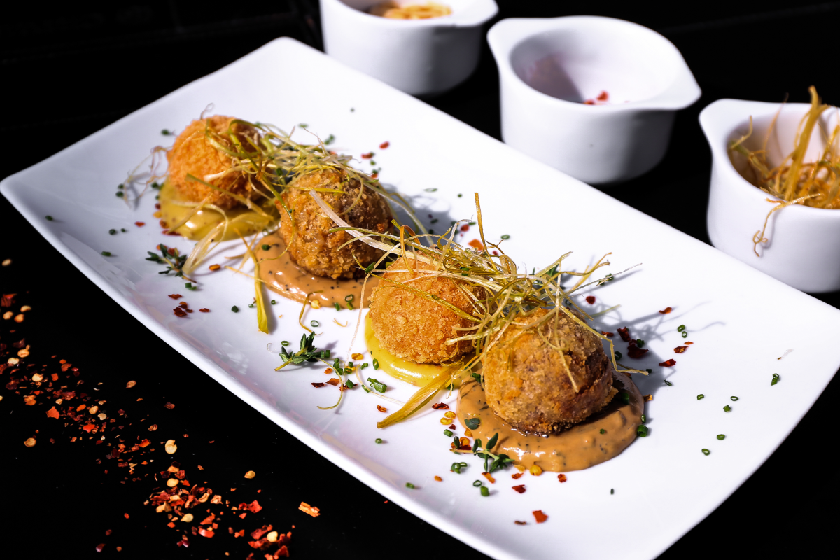 Arancine de cordeiro